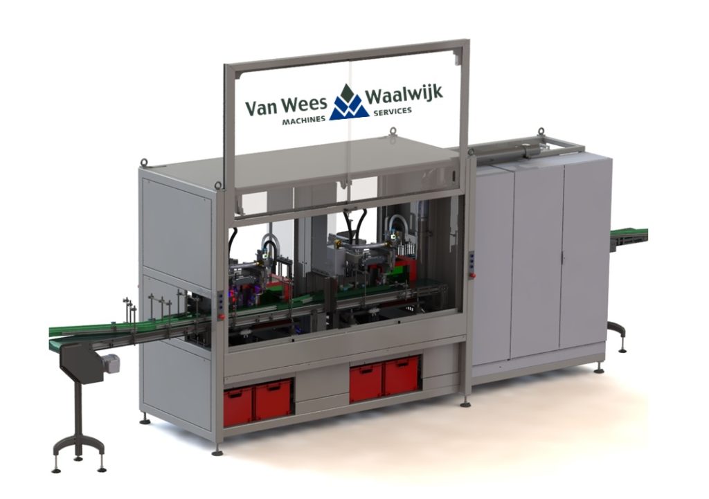 Laserlasmachine voor Airopack in Waalwijk