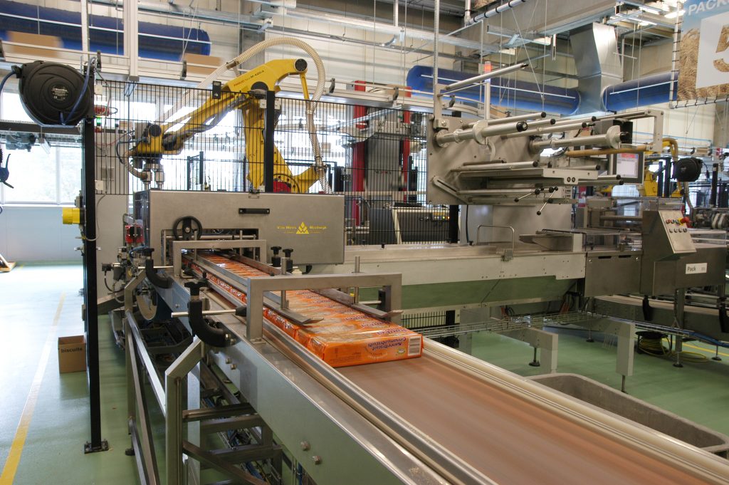 Pally Biscuits: Verpakkingscel rollen biscuit