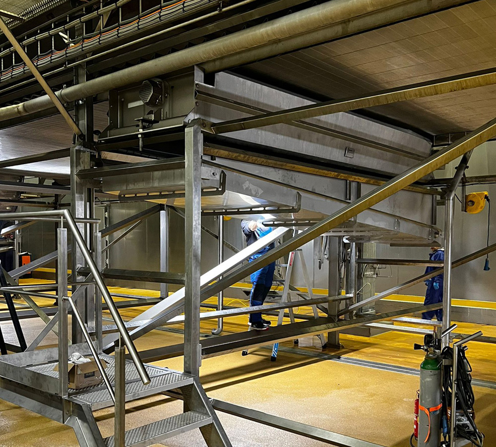 Maatwerkoplossing voor friettransport in de foodindustrie